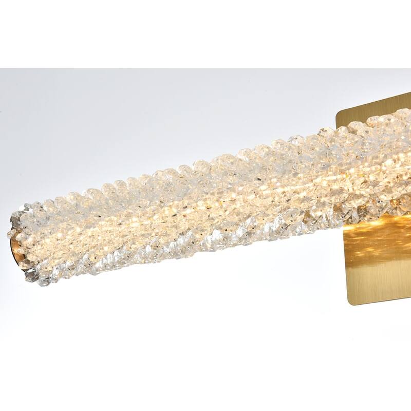 Elegant Lighting 3800W24 Bowen 6" Tall LED Wall Sconce - 24" Wide