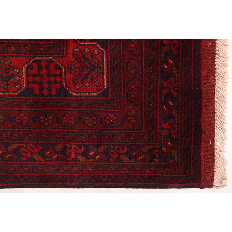 ECARPETGALLERY Hand-knotted Finest Khal Mohammadi Red Wool Rug - 9'11 x 12'10