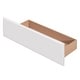 preview thumbnail 13 of 12, Queen Size Murphy Bed Wall Bed w/ Drawer and a set of Sockets & USB Ports, Pulley Structure Design for Kids Teens Adults, White