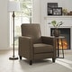 preview thumbnail 2 of 28, Landon Pushback Recliner Chairs Reclining Chair Home Theater Recliner Small Recliners for Small Spaces with Adjustable Footrest