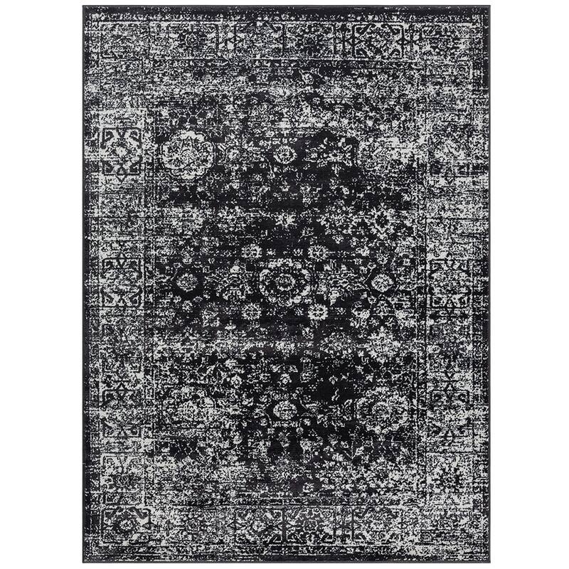 Distressed Vintage Persian Woven Area Rug - 8'x10'