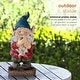 preview thumbnail 41 of 104, Gnome Folding Hands Looking Up Garden Statue
