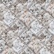 preview thumbnail 15 of 17, Merola Tile Aevum Dark Ornato 7.86" x 7.86" Ceramic Wall Tile