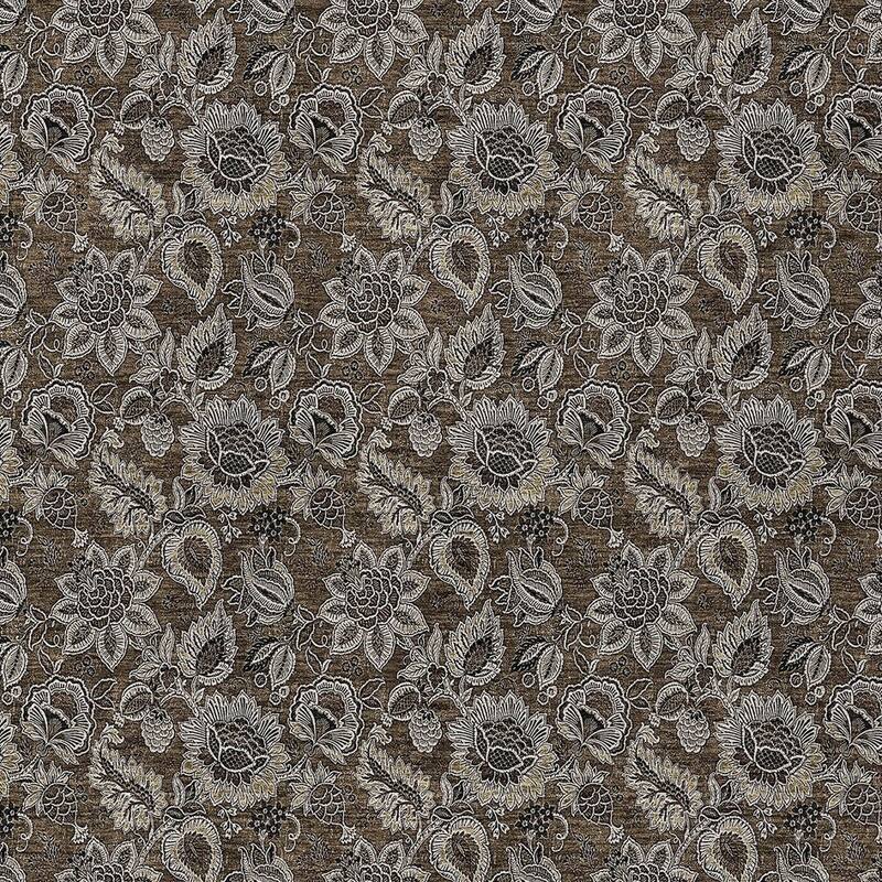 HomeRoots Floral Transitional Rectangle Outdoor Rug