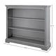 preview thumbnail 2 of 1, Hanley 56" Wide Hutch/Bookcase, Cloud