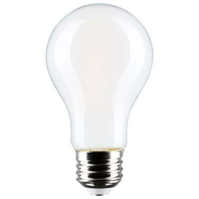 8 Watt A19 LED Soft White 2700K Medium Base 120 Volt 4-Pack - Soft White