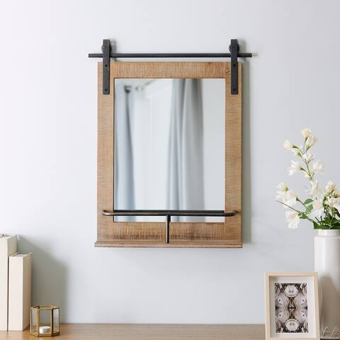 FirsTime & Co. Ingram Farmhouse Barn Door Mirror