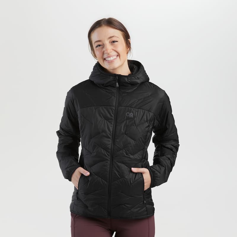 Outdoor Research Women's SuperStrand LT Hoodie - Black - S
