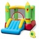 preview thumbnail 3 of 7, Inflatable Bounce House Kids Blow-up Bouncer with Slide with 480W Blower - 117" x 80" x 74.5"