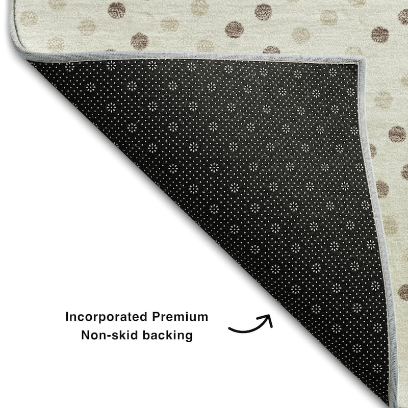 Premium Washable Super Soft Modern Confetti Mayfield Rug