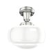preview thumbnail 11 of 28, Hunter 10" Saddle Creek 1 Light Pendant or Semi-Flush Mount Ceiling Light - Kitchen Island, Dining Room, Entry