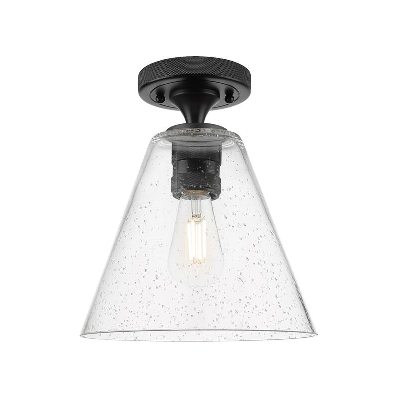 Innovations Lighting Downtown Urban - Crown Point - 1 Light 8" Berkshire Flush Mount Light