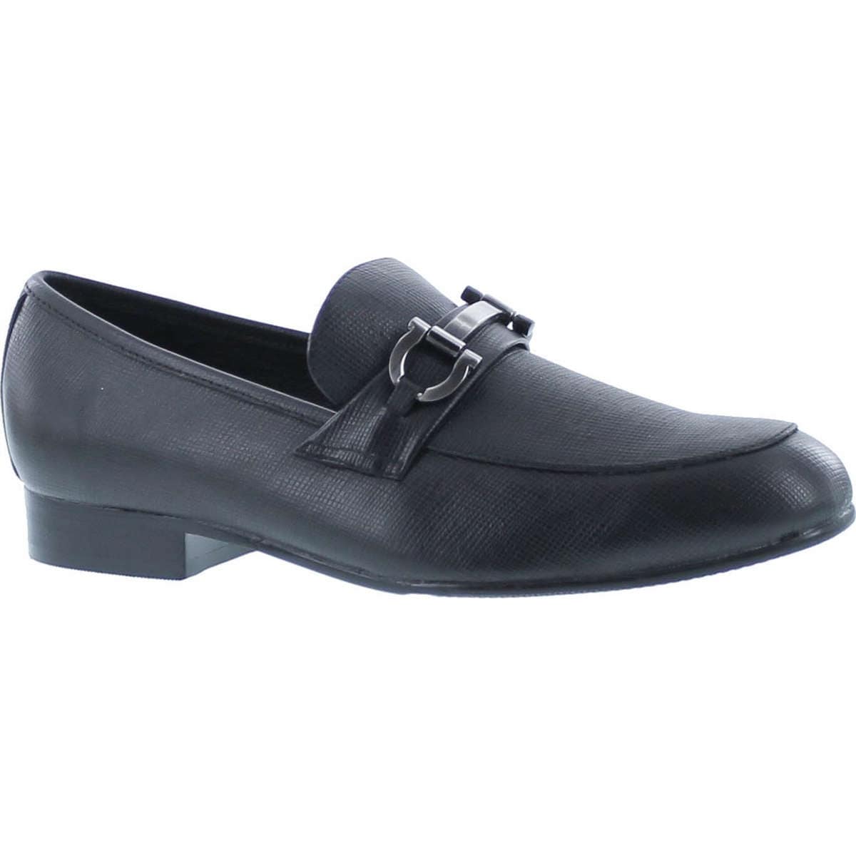 Venettini Boys 55-Toby Designer Buckle Slip On Casual Dress Loafers Shoes