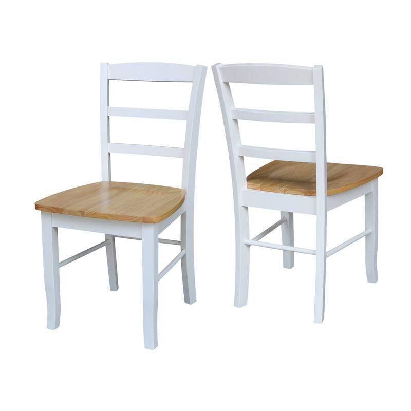 The Gray Barn Moonshine Wood Ladder Dining Chair (Set of 2)