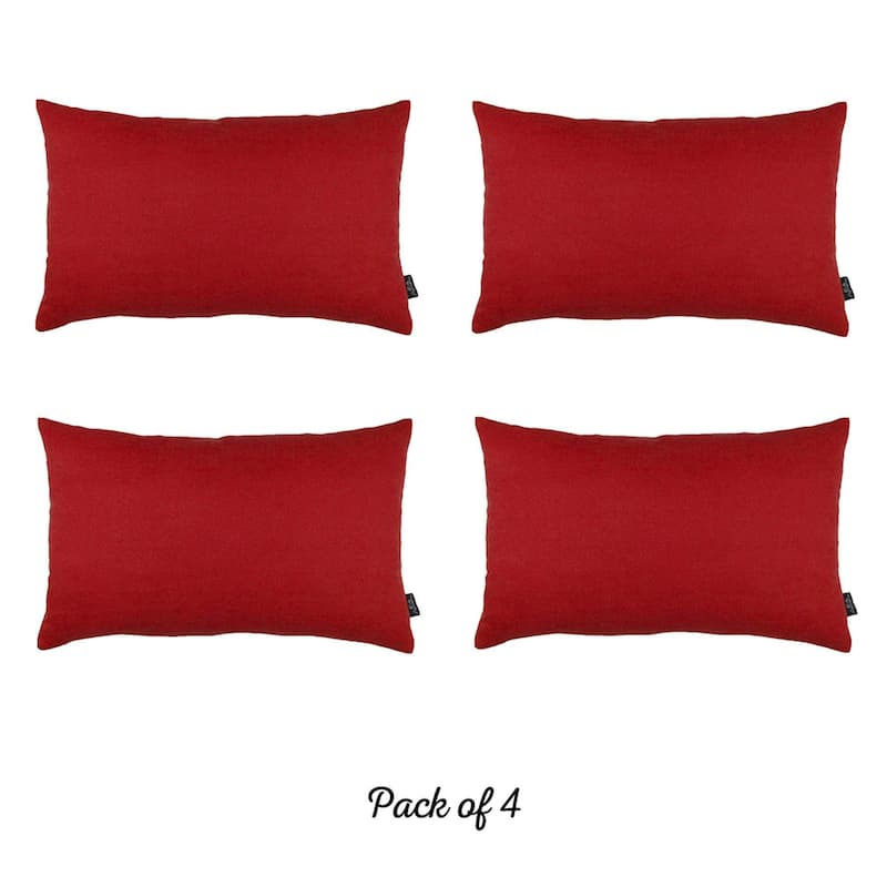 Farmhouse Set of 4 Decorative Throw Pillow Square and Lumbar