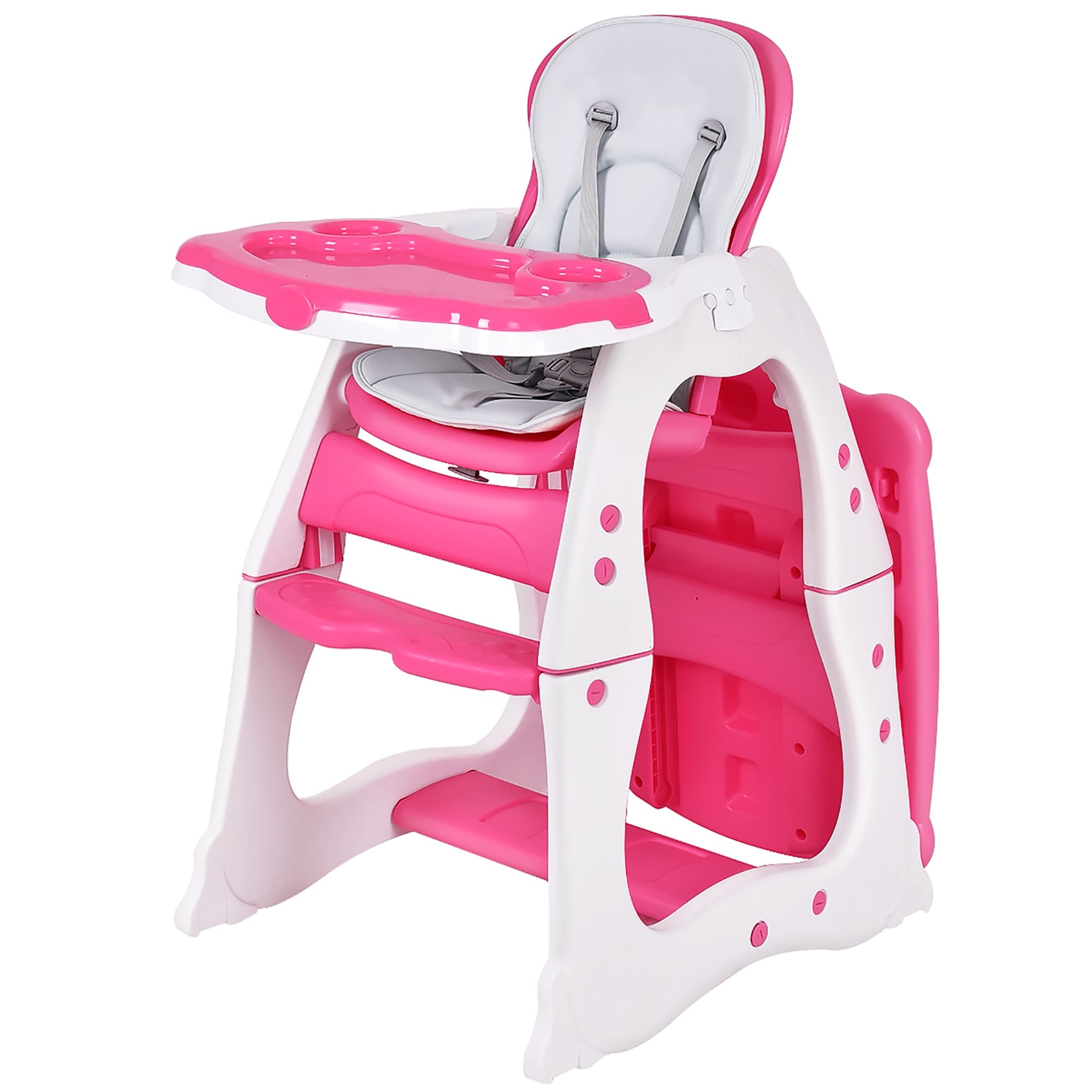 Baby High Chair 3 in 1 Infant Table and Chair Set On Sale Bed