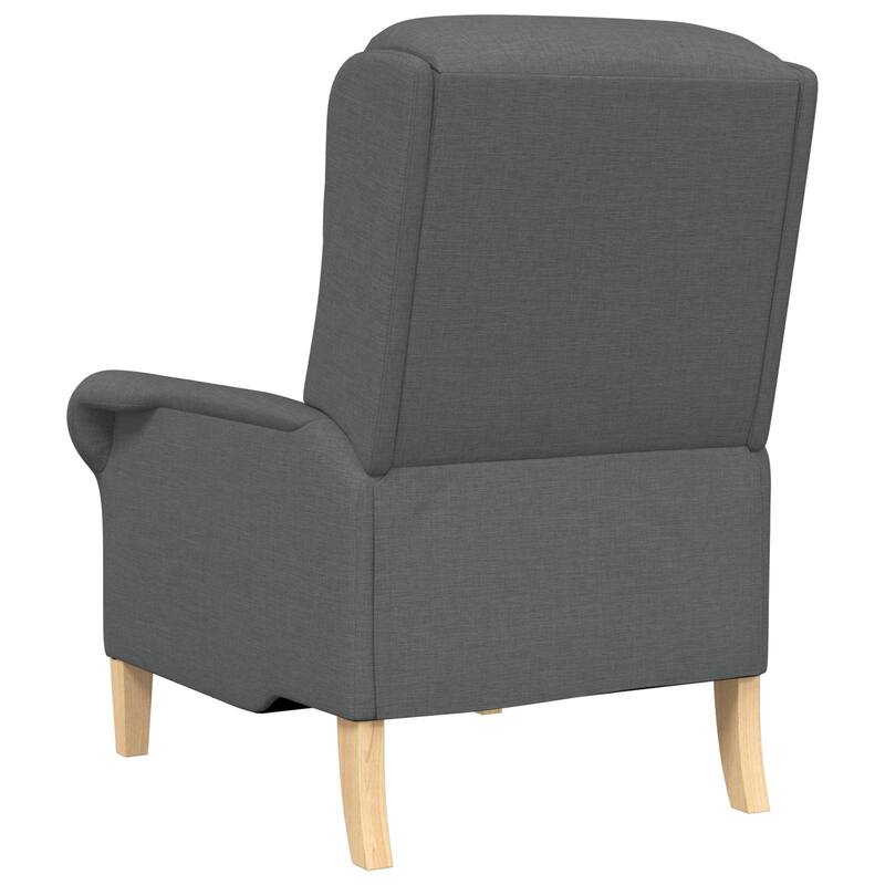 vidaXL Modern Armchair Light/Dark Gray Armchair - 29.9 x 37 x 40.2
