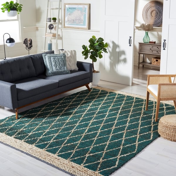 slide 2 of 95, SAFAVIEH Handmade Natural Fiber Bethia Casual Jute Trellis Rug