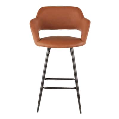 Margarite Contemporary Upholstered Counter Stool (Set of 2)