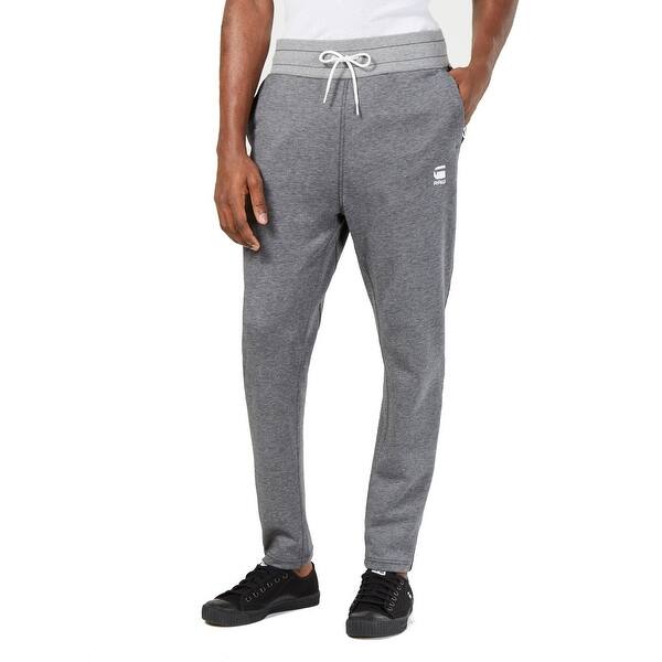 Shop G Star Raw Mens Pants Gray Size 2xl Casual Tapered Drawstring Stretch On Sale Overstock 29924804