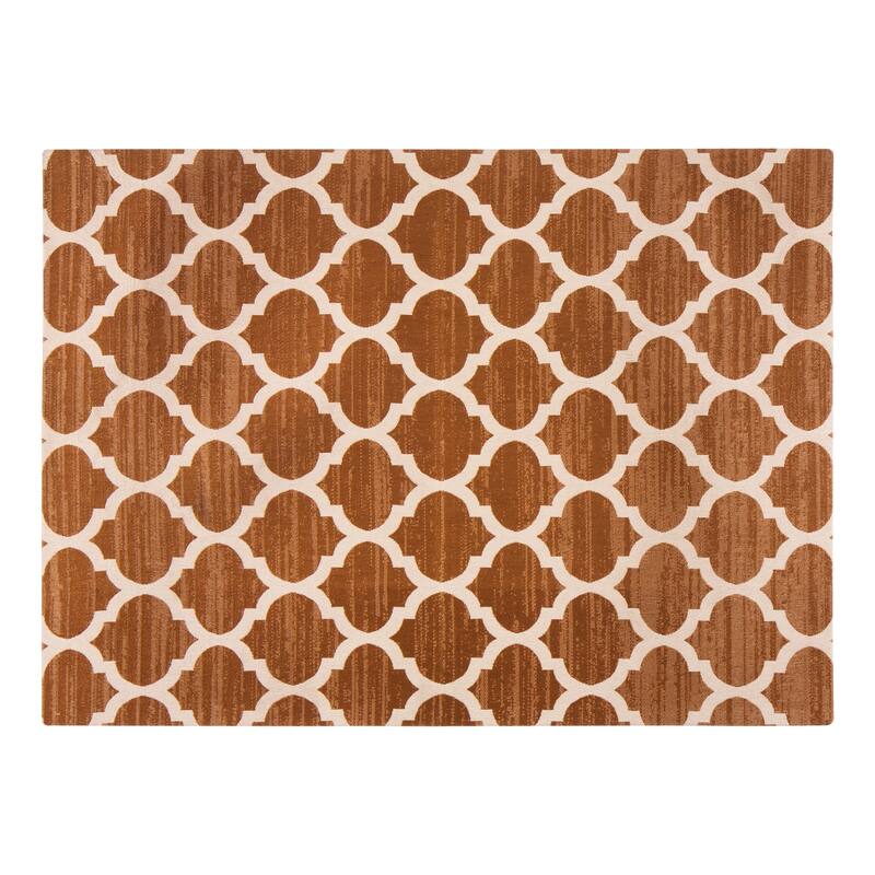 Jani 36"x48" Rug'd Chair Mat-Rug Style Office Chairmat for Carpet & Hard Floors| 0.25" Thick |Non-Slip, Foldable Desk Chair Mat