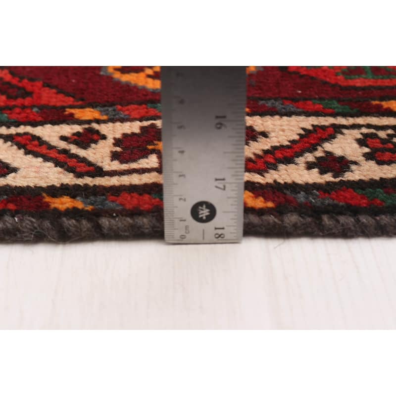 ECARPETGALLERY Hand-knotted Anadol Red Wool Rug - 5'0 x 9'8