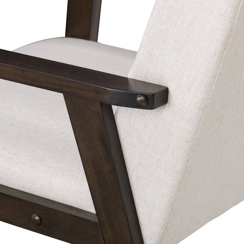 CorLiving Greyson Wood Armchair