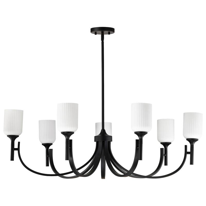 Nuvo Lighting 60/8651 Solara 7 Light 40" Wide Chandelier