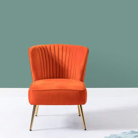 Monica Side Chair with Tufted Back