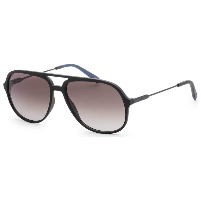 Ferragamo Men's Fashion 60mm Matte Black Sunglasses SF999S-002-60
