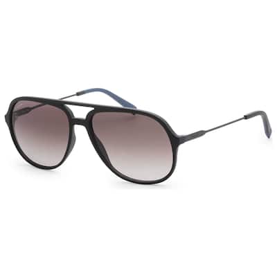 Ferragamo Men's Fashion 60mm Matte Black Sunglasses SF999S-002-60