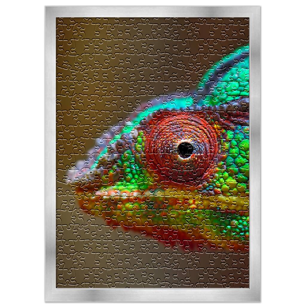 24x30 Jigsaw Puzzle Frame Kit - Kit Includes Puzzle Glue Sheets, Silver Wood Puzzle Frame