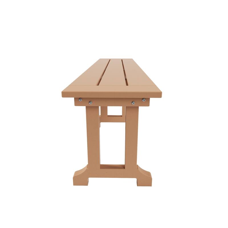 Laguna Hdpe All Weather Outdoor Patio 65" Bench