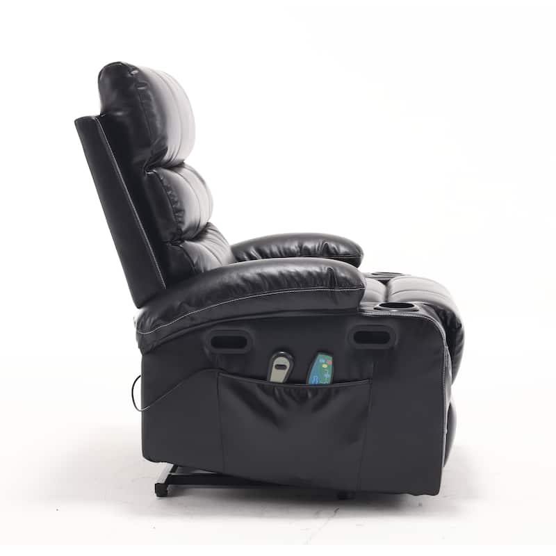 Power Lift Recliner Chair with 4‑Way Massage, Heating & Timer
