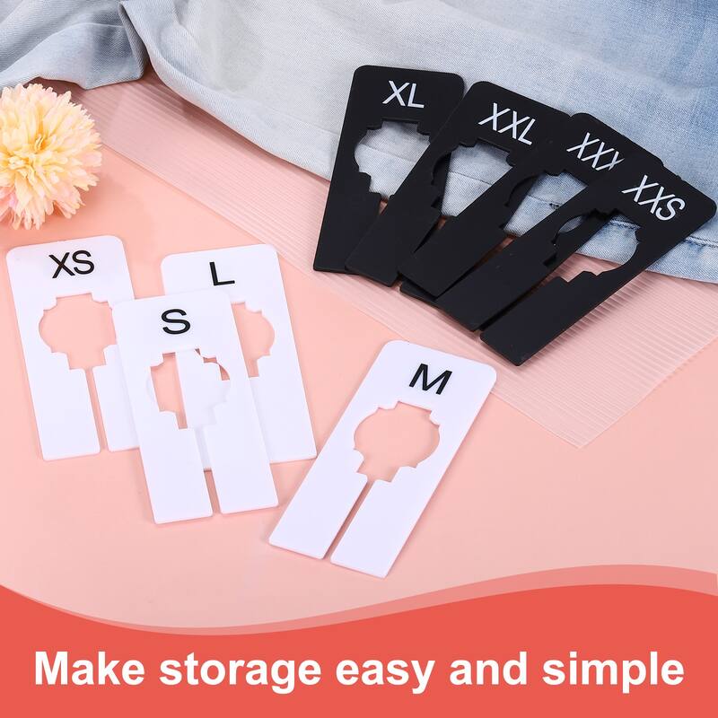Clothes Dividers 16 Pack Rectangle with 8 Size