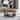 Rumbrook  Faux Leather and Rubberwood Round Ottoman with Open Shelf by Christopher Knight Home
