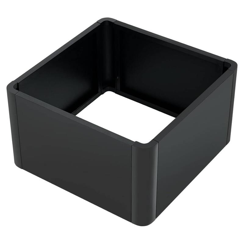 20.47" Modern Raised Garden Bed Planter, Ideal for Yard, Patio, No Base - N/A