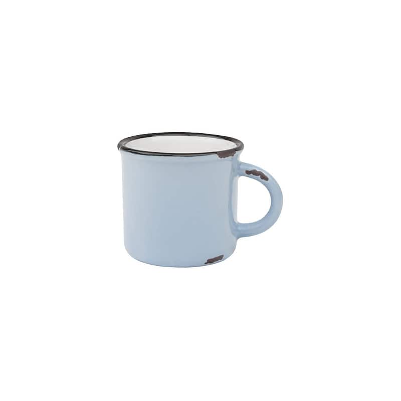Tinware Espresso Mugs, Set of 4