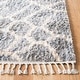 preview thumbnail 5 of 16, SAFAVIEH Berber Fringe Shag Mercedes Trellis Rug