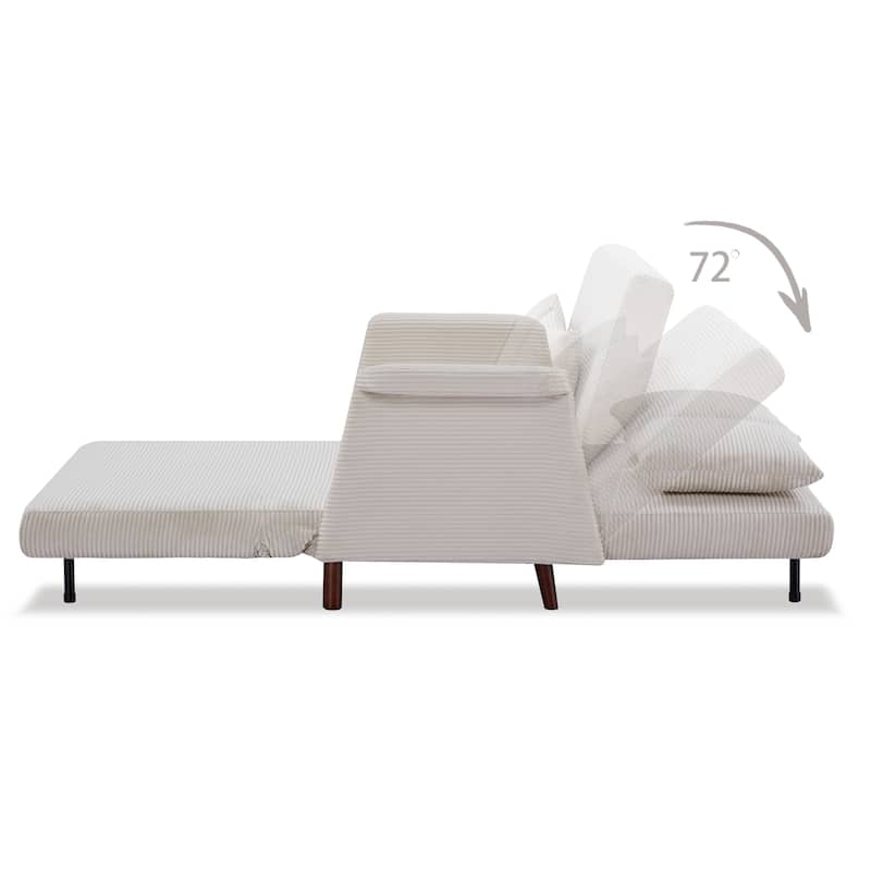 Artdeco Home - Boston & Cypress Convertible Futon Chair