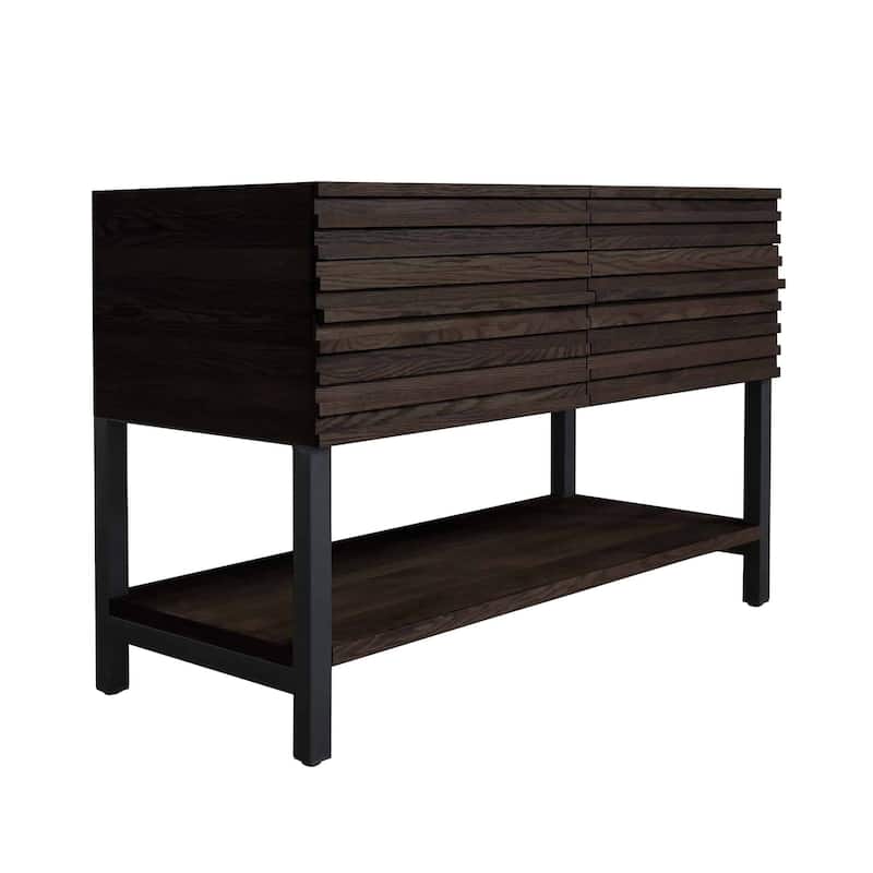Winemaker Reclaimed Wood Freestanding Single Bathroom Vanity (Base Only)