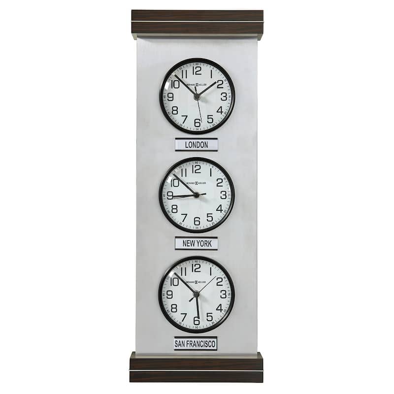 Howard Miller Sienna II Wall Clock - 25.75-inches Wide