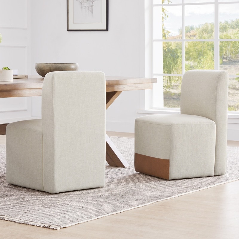 International concepts dining chair with sales casters