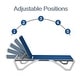 preview thumbnail 76 of 74, Kozyard Alan Full Flat Aluminum and Polypropylene Resin Legs Patio Reclining Adjustable Chaise Lounge