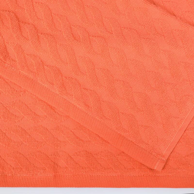 Turkish Cotton Herringbone and Solid Washcloth Towel Set by Superior