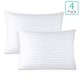 preview thumbnail 22 of 23, Nestl 100% Cotton Cover Premium Plush Down Alternative Bed Pillow