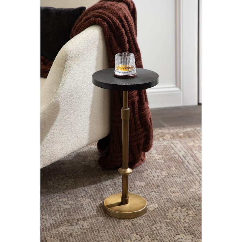 Kate and Laurel Engles Metal Table and Plant Stand