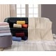 preview thumbnail 11 of 24, Cotton Throw Blankets All-Season Medium Weight | Set of 2 | Chevron Design (50''x60'')