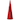 24" Red Sequins And Velvet Cone Tree Decoration