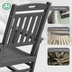 preview thumbnail 89 of 134, WINSOON All Weather HIPS Outdoor Rocking Chair, Set of 2